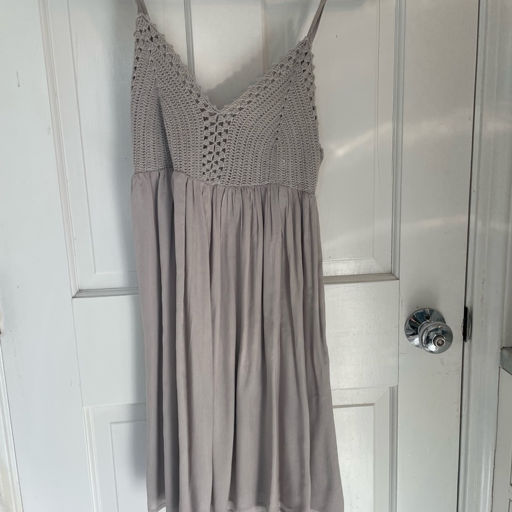Mini Dress, Grey